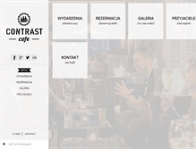 Tablet Screenshot of contrastcafe.pl